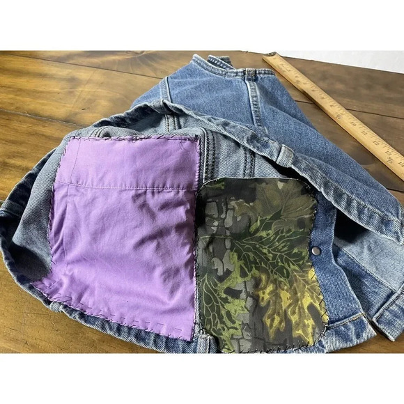 Levis Sleeveless Trucker/Vest Red Tab Denim Jean - Made in USA - Medium - Picture 6 of 9